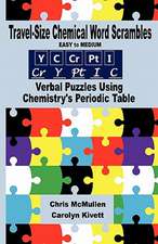 Travel-Size Chemical Word Scrambles (Easy to Medium)