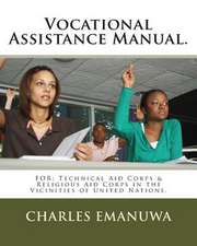 Vocational Assistance Manual.