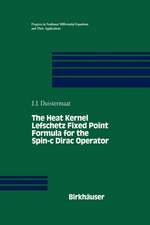 The Heat Kernel Lefschetz Fixed Point Formula for the Spin-c Dirac Operator