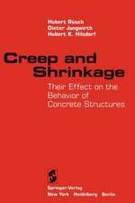 Creep and Shrinkage: Their Effect on the Behavior of Concrete Structures