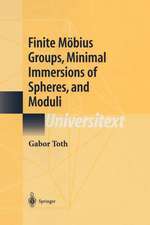 Finite Möbius Groups, Minimal Immersions of Spheres, and Moduli