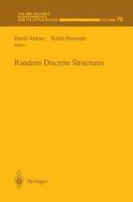 Random Discrete Structures