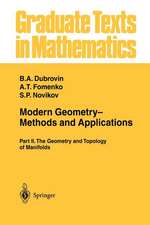 Modern Geometry— Methods and Applications: Part II: The Geometry and Topology of Manifolds