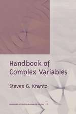 Handbook of Complex Variables