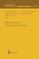 Mathematics of Multiscale Materials