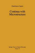 Continua with Microstructure