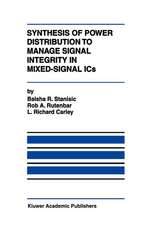 Synthesis of Power Distribution to Manage Signal Integrity in Mixed-Signal ICs