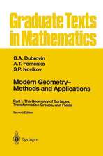 Modern Geometry — Methods and Applications: Part I: The Geometry of Surfaces, Transformation Groups, and Fields