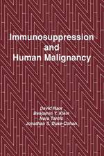 Immunosuppression and Human Malignancy