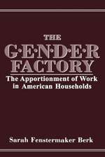 The Gender Factory: The Apportionment of Work in American Households