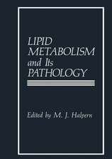 Lipid Metabolism and Its Pathology