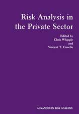 Risk Analysis in the Private Sector