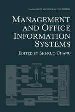 Management and Office Information Systems