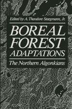 Boreal Forest Adaptations: The Northern Algonkians