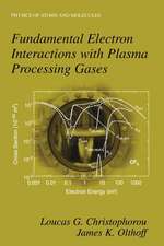 Fundamental Electron Interactions with Plasma Processing Gases