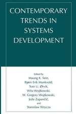 Contemporary Trends in Systems Development