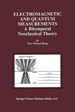 Electromagnetic and Quantum Measurements: A Bitemporal Neoclassical Theory