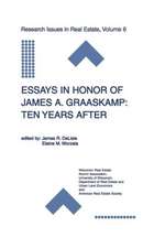 Essays in Honor of James A. Graaskamp: Ten Years After