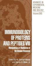 Immunobiology of Proteins and Peptides VIII: Manipulation or Modulation of the Immune Response