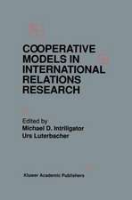 Cooperative Models in International Relations Research