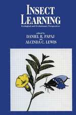 Insect Learning: Ecology and Evolutinary Perspectives