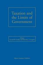 Taxation and the Limits of Government