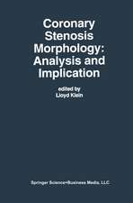 Coronary Stenosis Morphology: Analysis and Implication