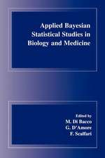 Applied Bayesian Statistical Studies in Biology and Medicine