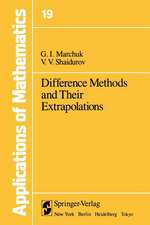 Difference Methods and Their Extrapolations