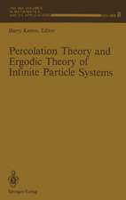 Percolation Theory and Ergodic Theory of Infinite Particle Systems