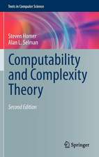 Computability and Complexity Theory