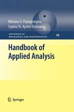 Handbook of Applied Analysis