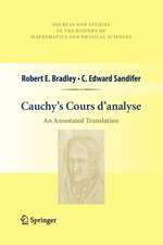 Cauchy’s Cours d’analyse: An Annotated Translation