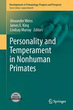 Personality and Temperament in Nonhuman Primates