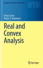 Real and Convex Analysis