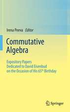 Commutative Algebra: Expository Papers Dedicated to David Eisenbud on the Occasion of His 65th Birthday