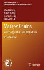 Markov Chains: Models, Algorithms and Applications