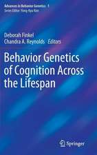 Behavior Genetics of Cognition Across the Lifespan