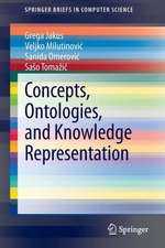 Concepts, Ontologies, and Knowledge Representation