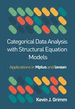 Categorical Data Analysis with Structural Equation Models