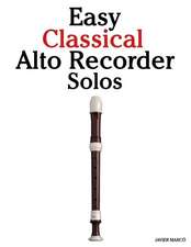 Easy Classical Alto Recorder Solos