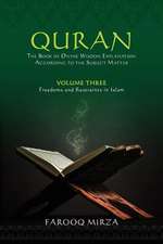 Quran Thebook of Divine Wisdom Volume 3