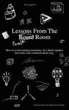 Lessons from the Bored Room