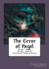 The Error of Hegel