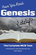 Have You Read Genesis Lately?