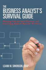 The Business Analyst's Survival Guide