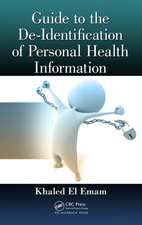 Guide to the De-Identification of Personal Health Information