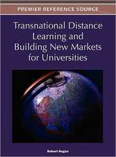 Transnational Distance Learning and Building New Markets for Universities