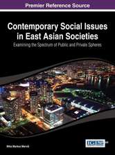 Contemporary Social Issues in East Asian Societies