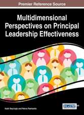 Multidimensional Perspectives on Principal Leadership Effectiveness